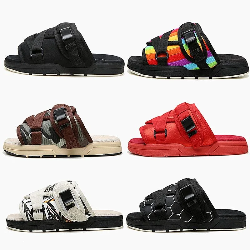 

19 Colors Men's Summer Shoes Plus Size 36-45 Slippers Fashion Couple Slippers Comfortable Canvas Breathable Sandals Casual Shoes