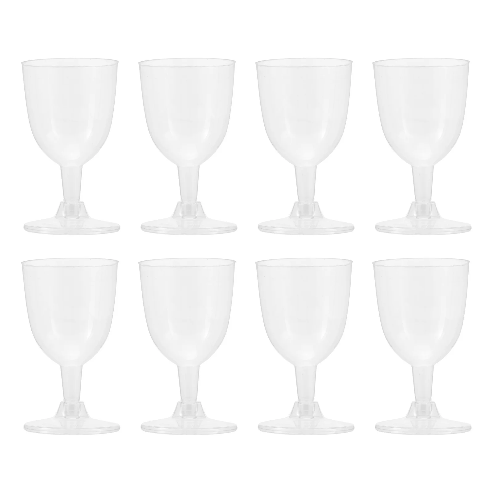 

Ice Cream Pudding Cups Disposable Champagne Toasting Flutes Goblets Red Party Mousse Ice-cream Plastic