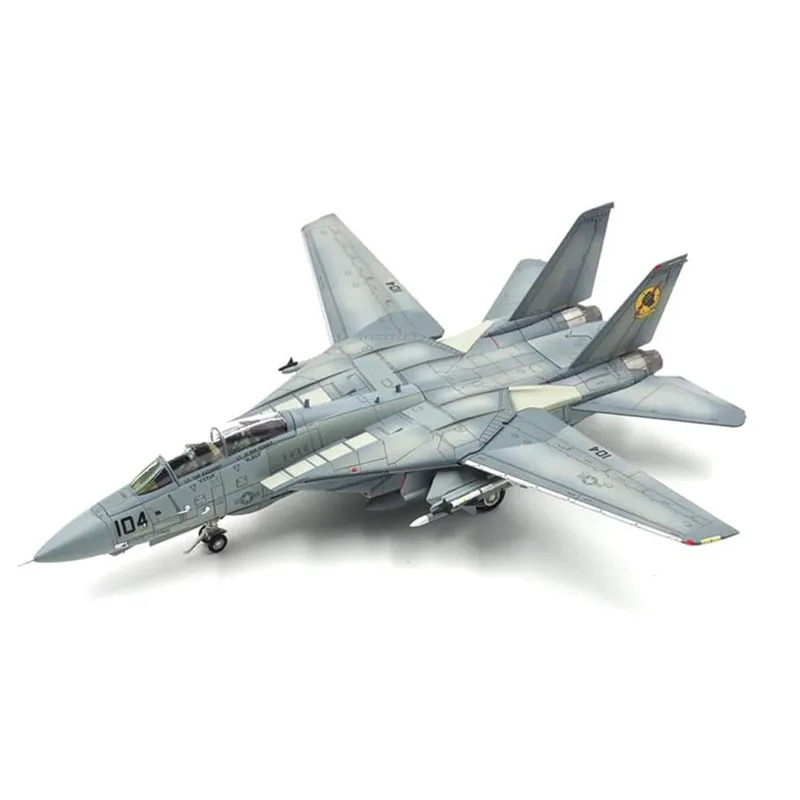 Modelo de avión de combate Iceman TOPGUN a escala 1/72, CA72TP03, F-14A, regalo de recuerdo coleccionable para fanáticos adultos