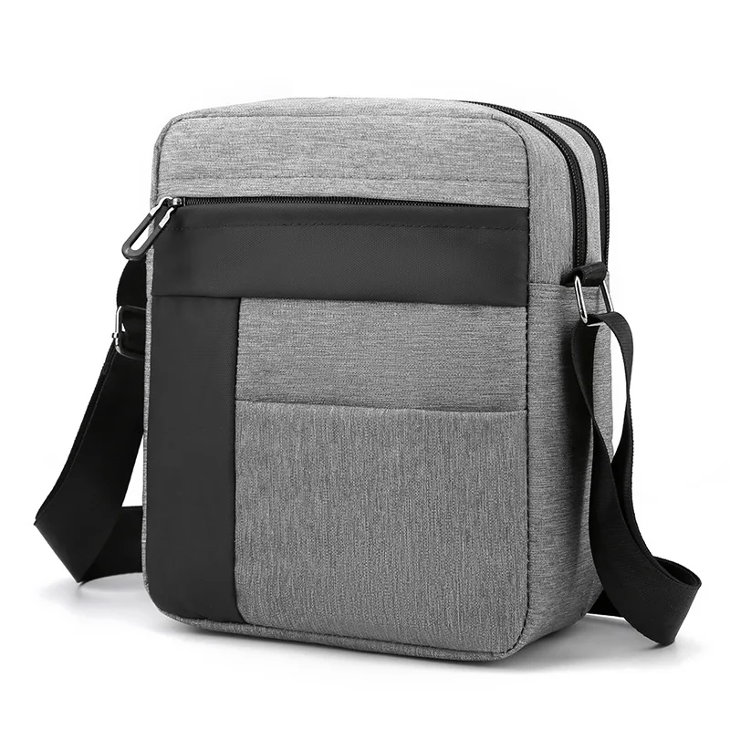 Fashion Sports Nylon Shoulder Bag for Male Crossbody Bag Outdoors Waterproof Small Backpack Travel Phone Pouch Messenger Bags
