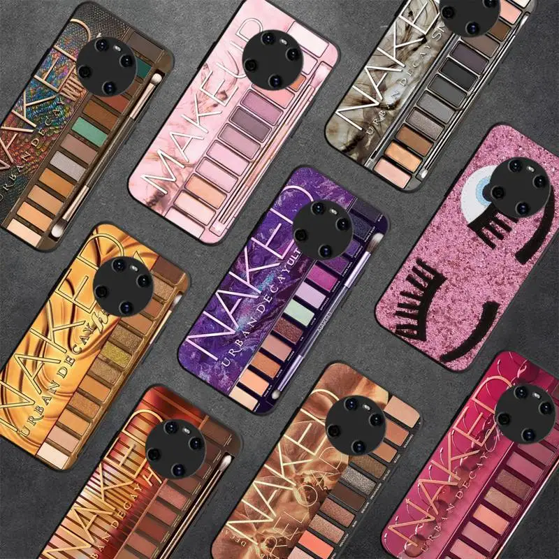 

Makeup Eyeshadow Palette Phone Case for Huawei Y 6 9 7 5 8s prime 2019 2018 enjoy 7 plus