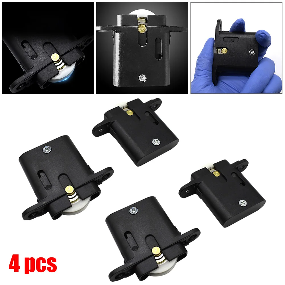 

4pcs Sliding Security Screen Door Rollers Wheels Best Quality Cupboard Rustproof Stainless Steel Sliding Door Hardware