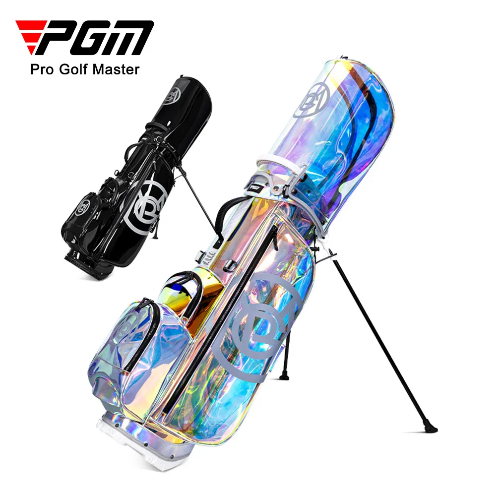 

PGM Women Golf Bracket Bags Portable Club Pack Waterproof Lightweight Bright Transparent Put All Sets Clubs QB131