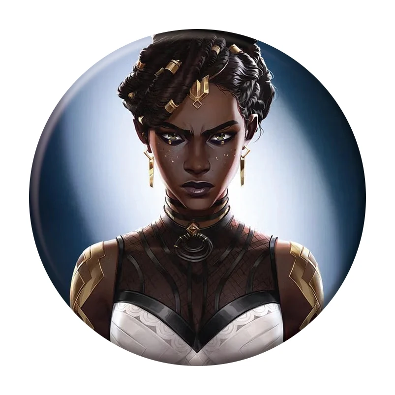 Аниме Arcane Season 2 Vi Jinx Caitlyn брошь на булавке мультяшная фигурка League of Legends значок