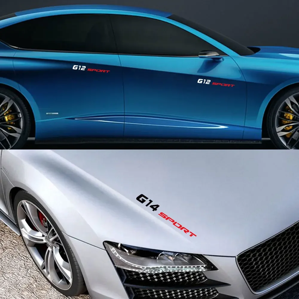 2 Шт. Спортивные Наклейки На Дверь Автомобиля Для Bmw G Серии G30 G20 G31 G32 G38 G21 G28 G12 G14 G15