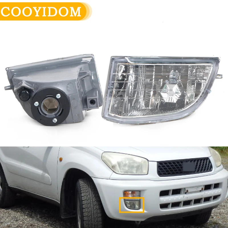 

Front Bumper Fog Car Lights Driving Lamp headlight Car Fog Lamp For Toyota Rav4 2001-2003 8121142020 TO2594101 Fog Lamp Assembly