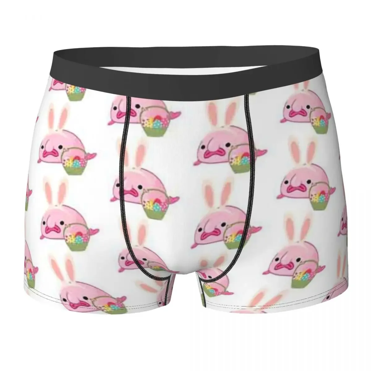 Боксеры плавки шорты Blobfish пасхальные трусы мужское мягкое нижнее белье подарок