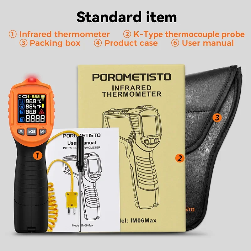 

IM06Max Цифровой инфракрасный термометр