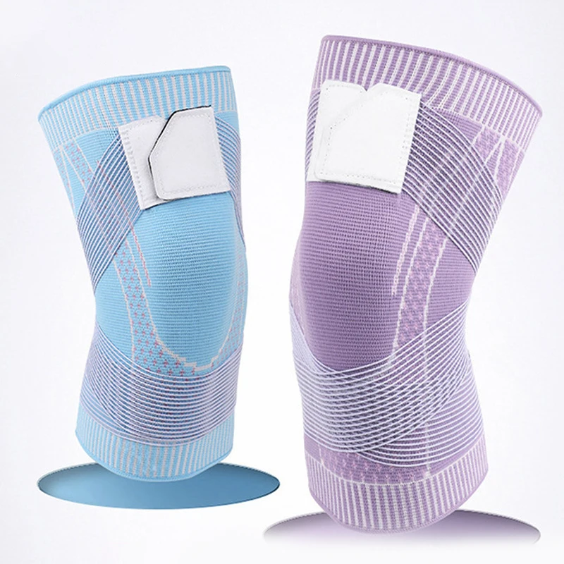 

Sports Kneepad Men Women Pressurized Elastic Knee Pads Support Fitness Gear Basketball Volleyball Brace Protector Bandage