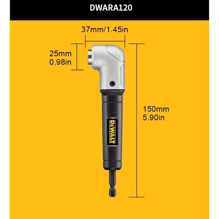 

DEWALT DWARA120 магнитный угловой переходник для ударного шуруповерта