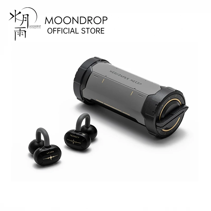 Фото Wuthering Waves x MOONDROP U.C.T.S. Наушники-клипсы OWS Bluetooth 6.0 с передачей звука LHDC-V HiFi и шумоподавлением AI №1