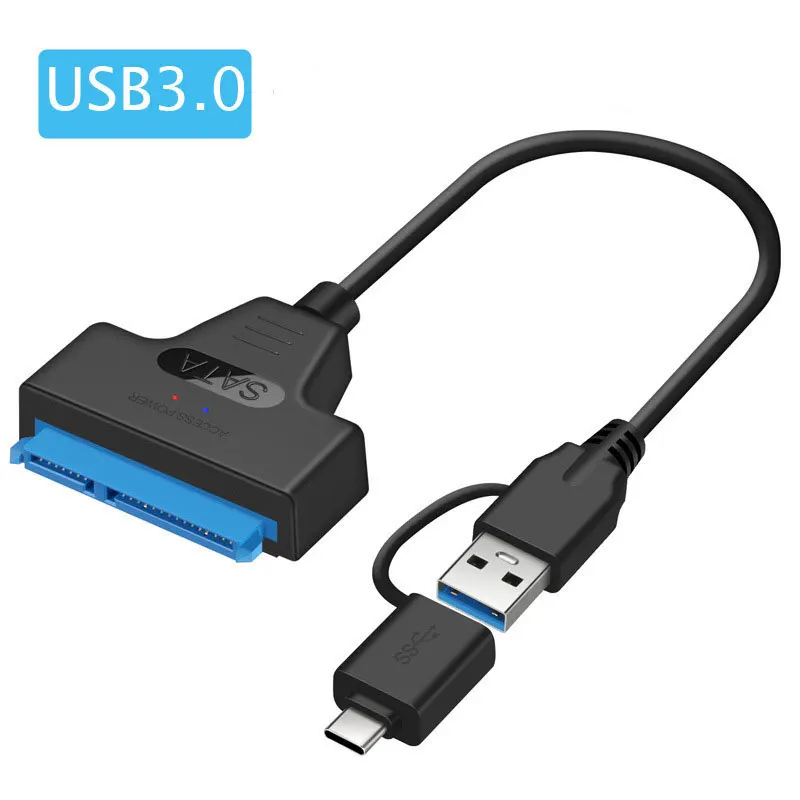 Кабель SATA-USB 3.0/2.0 OLOPKY для 2 5-дюймового жесткого диска
