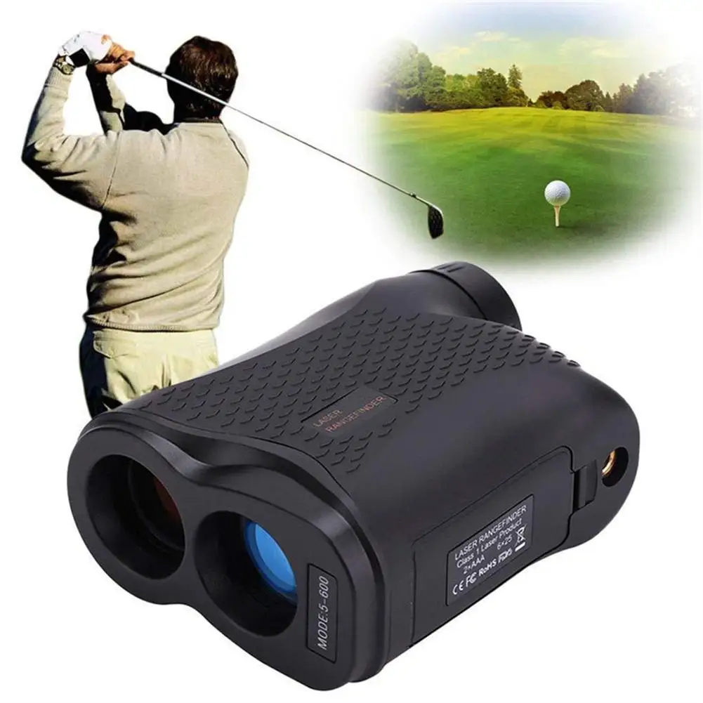 Golf Rangefinder 6X High Precision Optical Lens Low Power Consumption 600M Telescope Distance Meter For Golf Sport Hunting