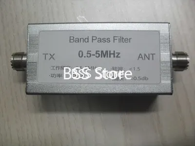 

BPF-0.5-5 0.5-5MHz 100w Band Pass Filter Band Pass Filter BPF Short Wave module sensor