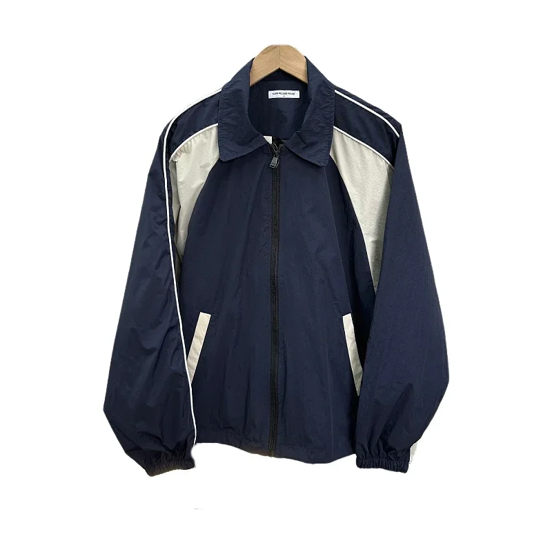 Модная куртка с лацканами в корейском стиле водонепроницаемая осенняя модель