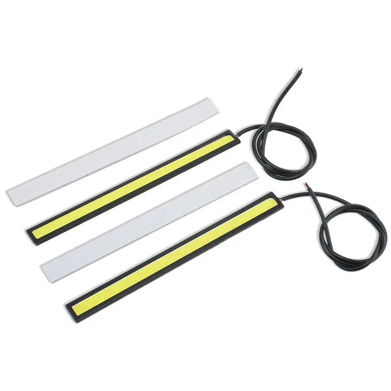 

2 x Waterproof Super Bright Car DRL Fog Driving Lamps COB LED Light White