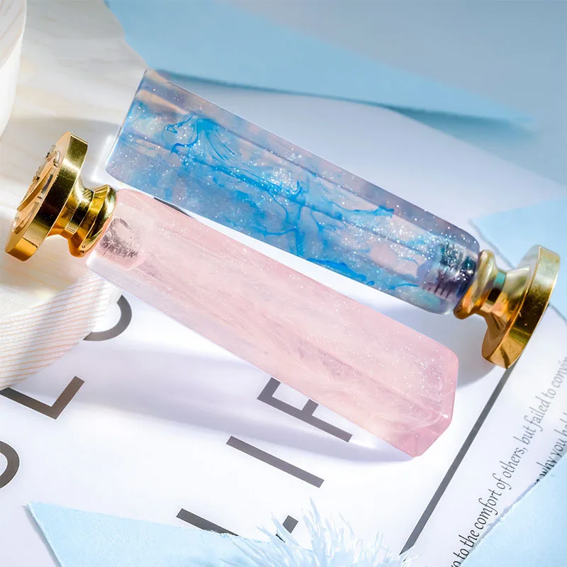 Уплотнительная ручка для огненной краски деревянная восковое украшение сделай