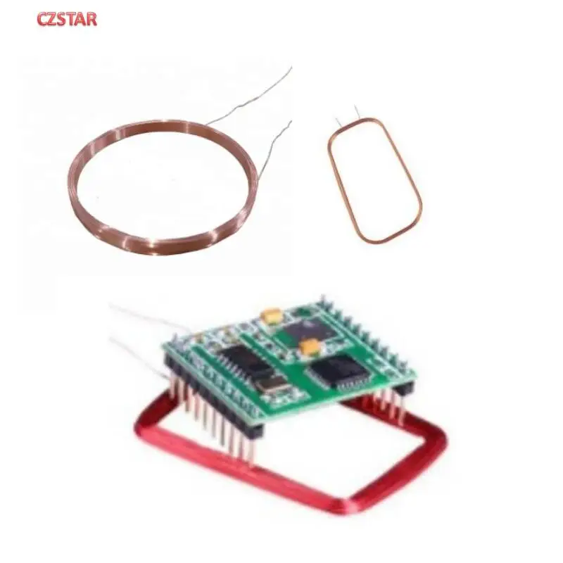 Фото Czstar 134,2 кГц fdx-b считыватель LF-считыватель RFID-антенна сканер для домашних животных считыватель пассивный передатчик антенна тегов индивидуальный размер №4
