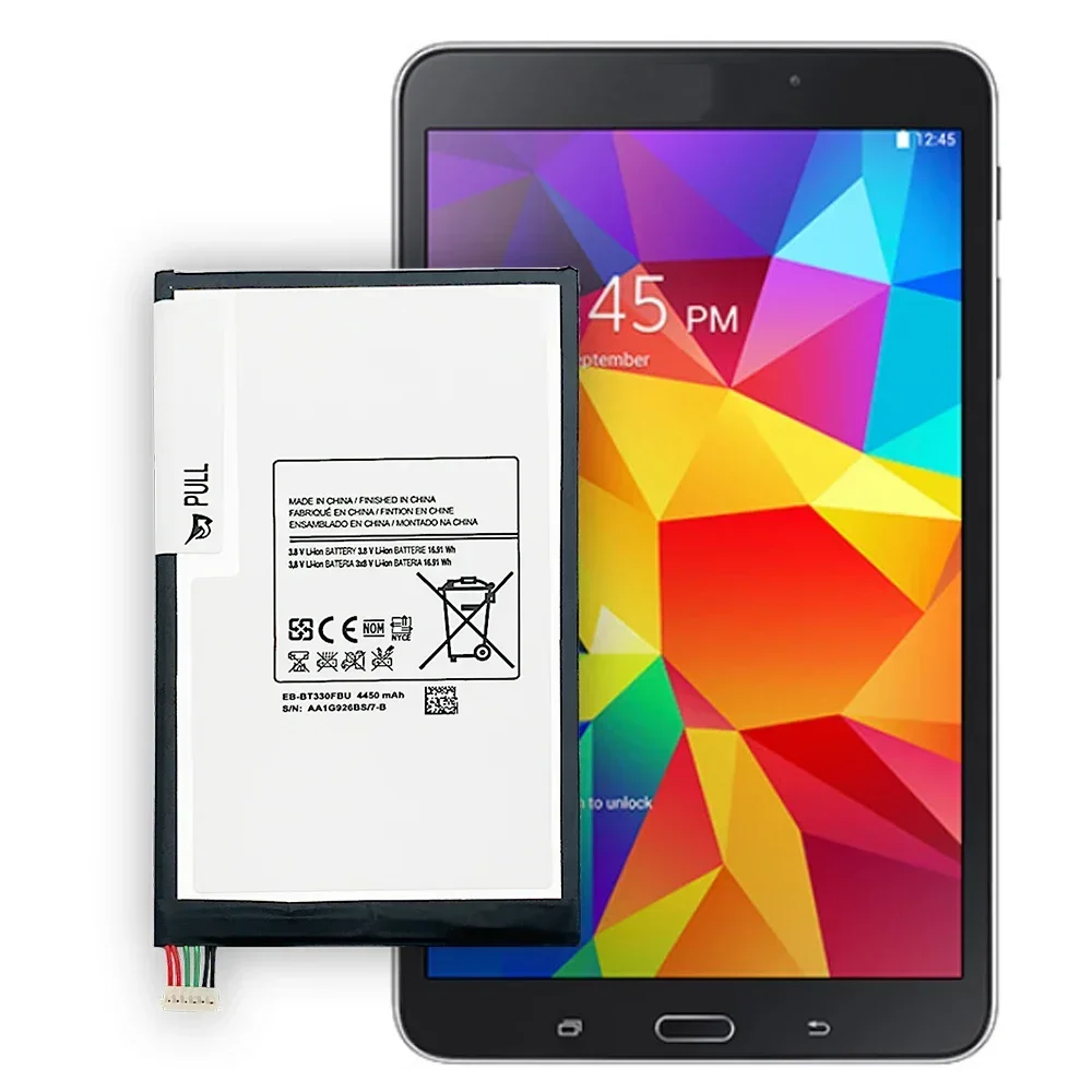 EB-BT330FBU EB-BT330FBE Аккумулятор емкостью 4450 мАч для SAMSUNG Galaxy Tab 4 8 0 T330 T331 T335 SM-T330 SM-T331 T337 +