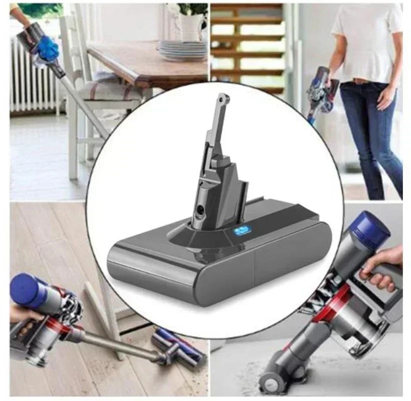 Сменный аккумулятор Dyson V8 21 6 В 38000 мАч для абсолютного беспроводного пылесоса