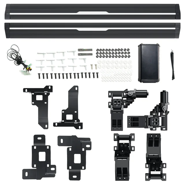 

Computer board with five-wire motor Aluminum EXTERIOR ACCESSORIES ACCESSORIES for toyota PRADO 2018 Electric SIDE STEPS