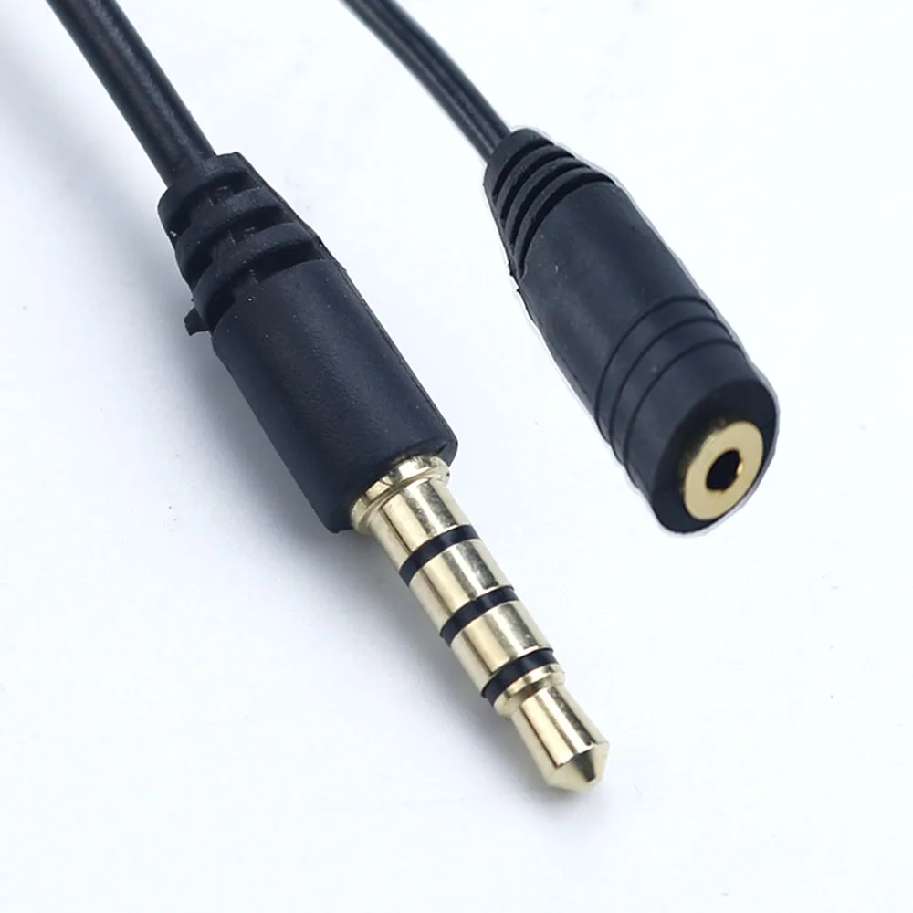 Адаптер для аудиокабеля T rrs 3 5 мм папа-мама