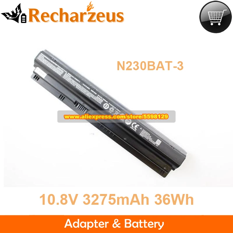 Оригинальный телефон аккумулятор для ноутбука 10 8 В 3275 мАч 36 Вт/ч Clevo N230WU