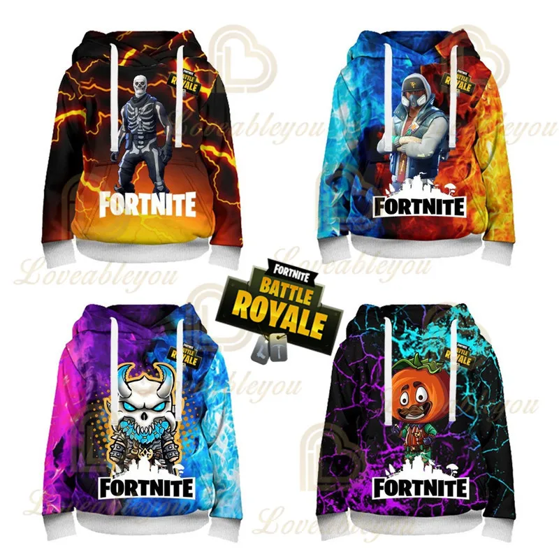 

Fashion Women and Men Fortnite Victory Child Wear Battle Royale 3d Swearshirt Boys Girls Tops Kids Hoodie Hero Hoodie Clothes