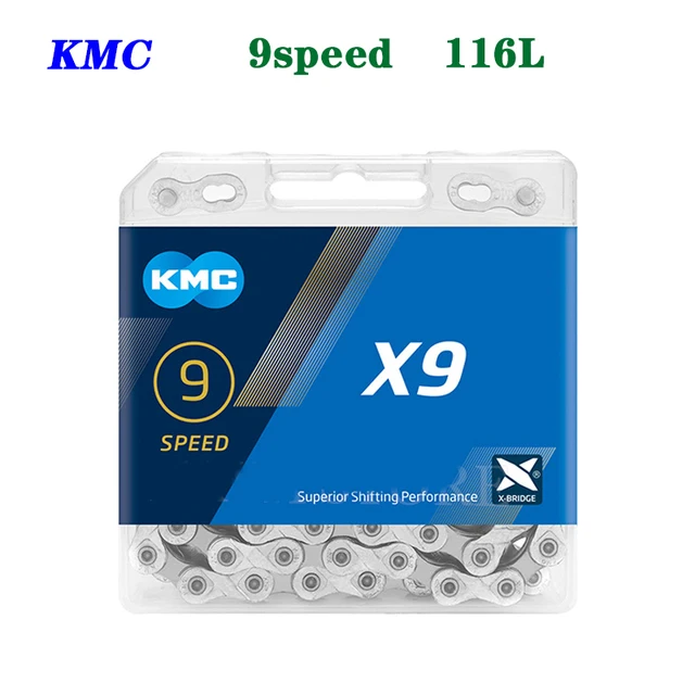 Цепь велосипедная KMC X8 X9 X10 X11 X12 цепь 8 в 9 В 10 11 12 цепи для горного и шоссейного