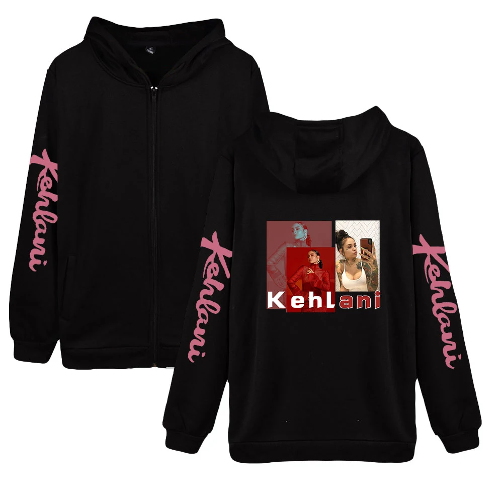 

Толстовки Kehlani на молнии для женщин и мужчин, толстовка с длинным рукавом и капюшоном, Повседневная Уличная модная одежда унисекс