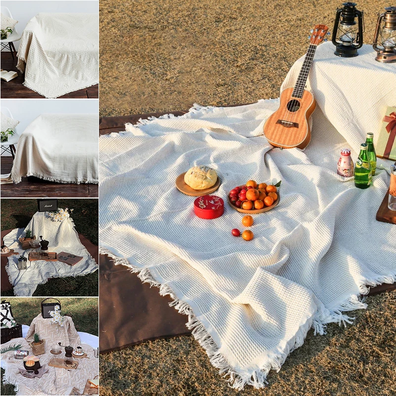 

Jacquard Blanket Sofa Double Sided Living Room Tablecloth Multi Size Home Decor Sofa Cover Sofa Picnic Blanket Blanket