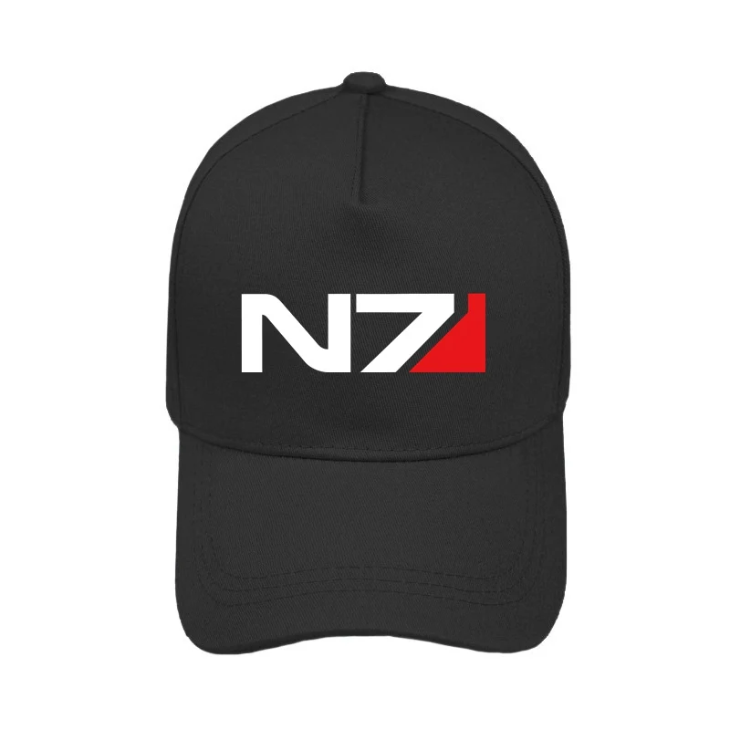 Бейсболка N7 Mass Effect 3 Мужская система эмблема игровая Хлопковая мужская шляпа от
