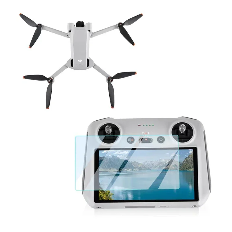 Комплект Из 2 Предметов DJI Mini 3/3 Pro/Mini 4 Pro HD Защитная Пленка Закаленного Стекла |