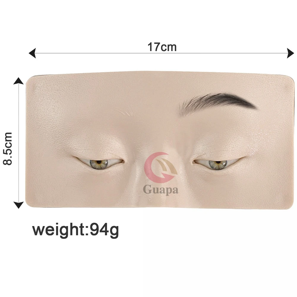 Многоразовый силиконовый макияж 5D для практики косметики |