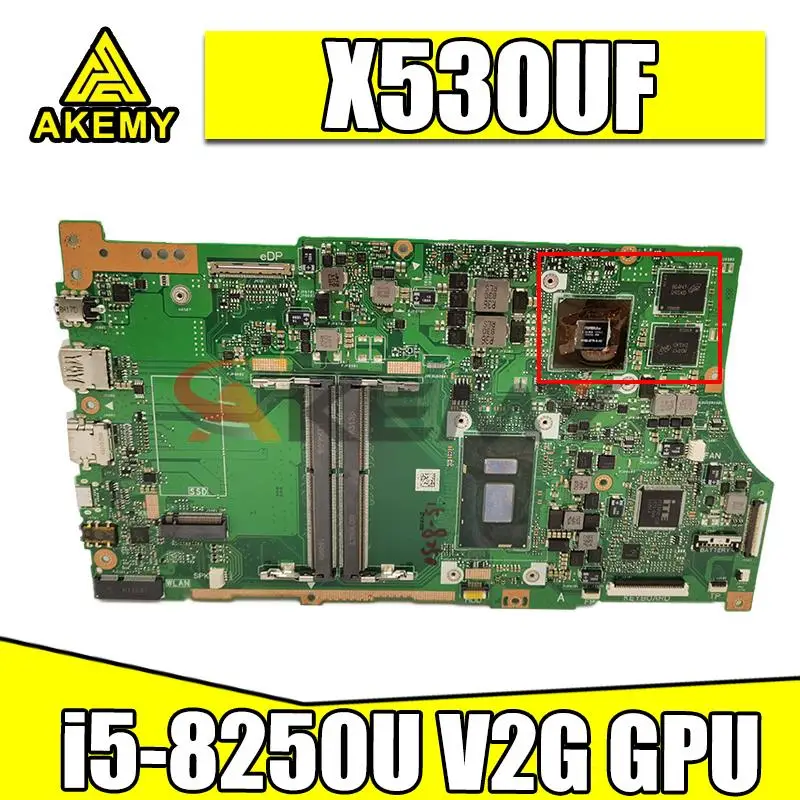 

Материнская плата Akemy X530UF X530UN для ноутбука asus vivobook s15 X530U S530U S530UN A530U F530U K530U x530uf