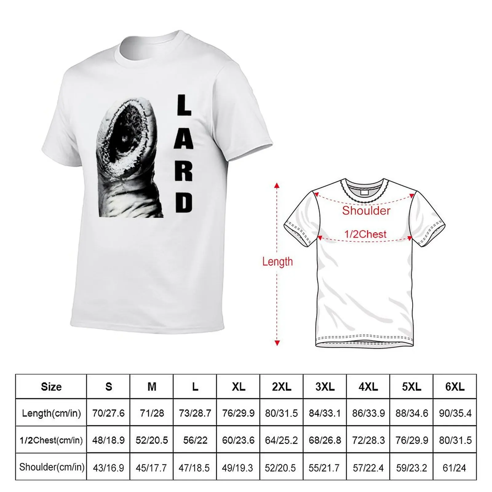 Фото Футболка Lard больших размеров, однотонная. №2