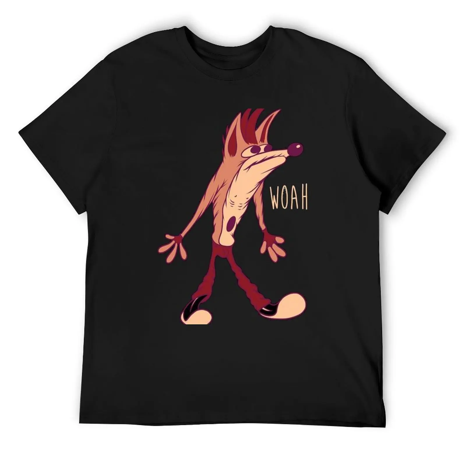 Футболка Woah Oney мужская одежда черная графика футболка с рисунком