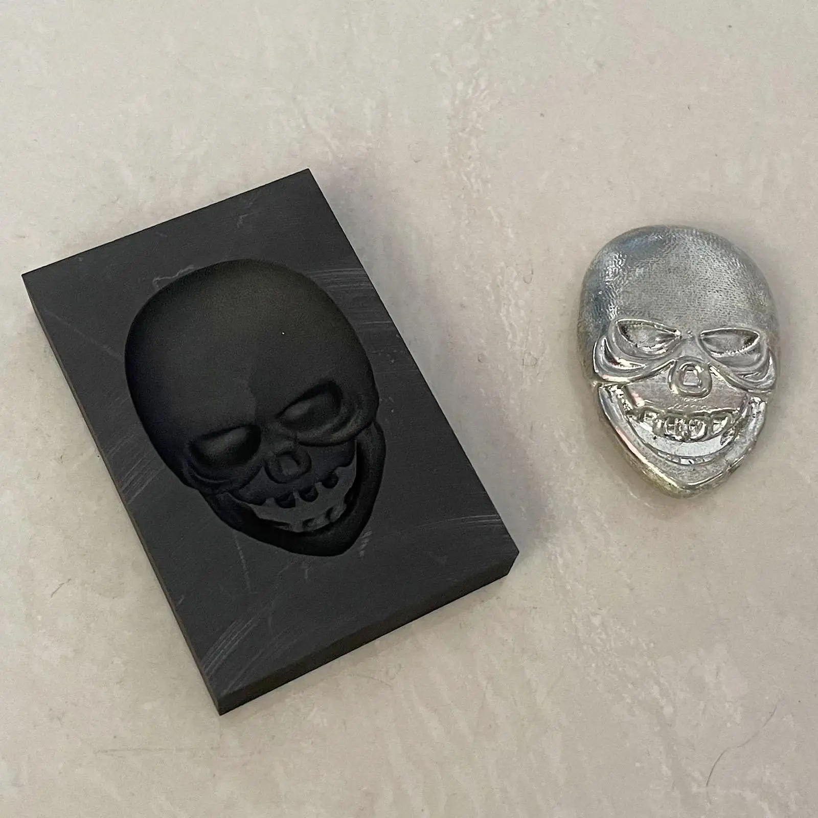 3D графитовая форма для литья черепа устойчивая к коррозии Графитовая литейная
