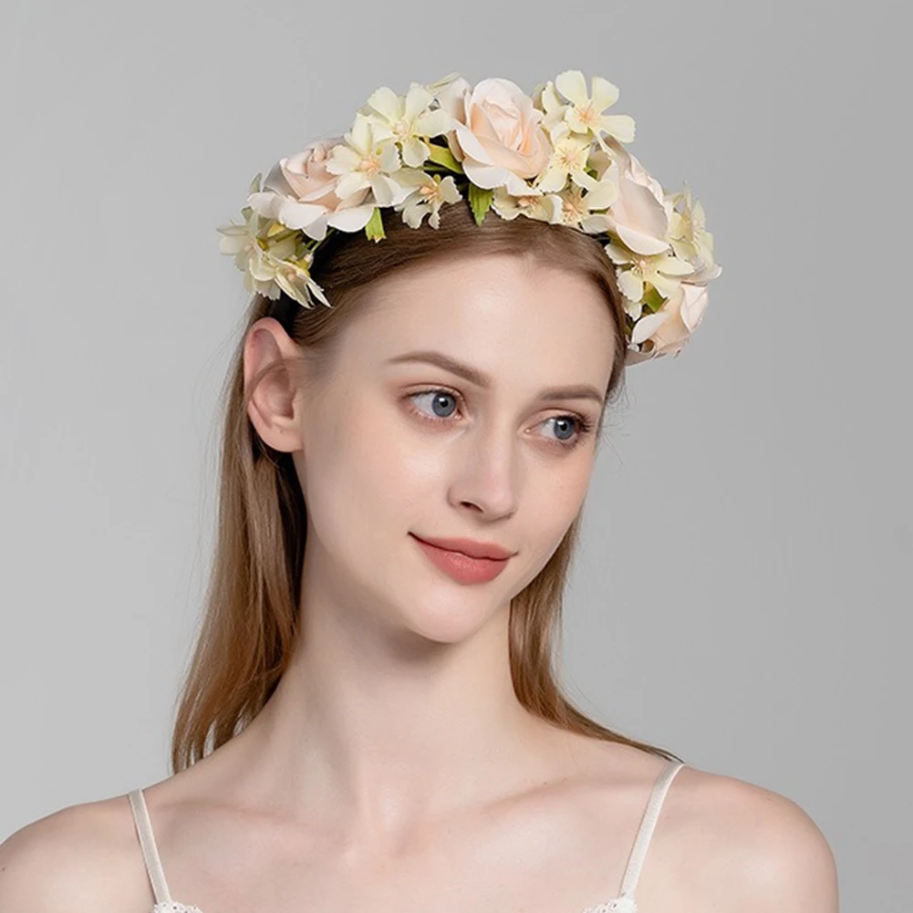 Цветочная Гирлянда в стиле бохо для невесты романтическое искусственное