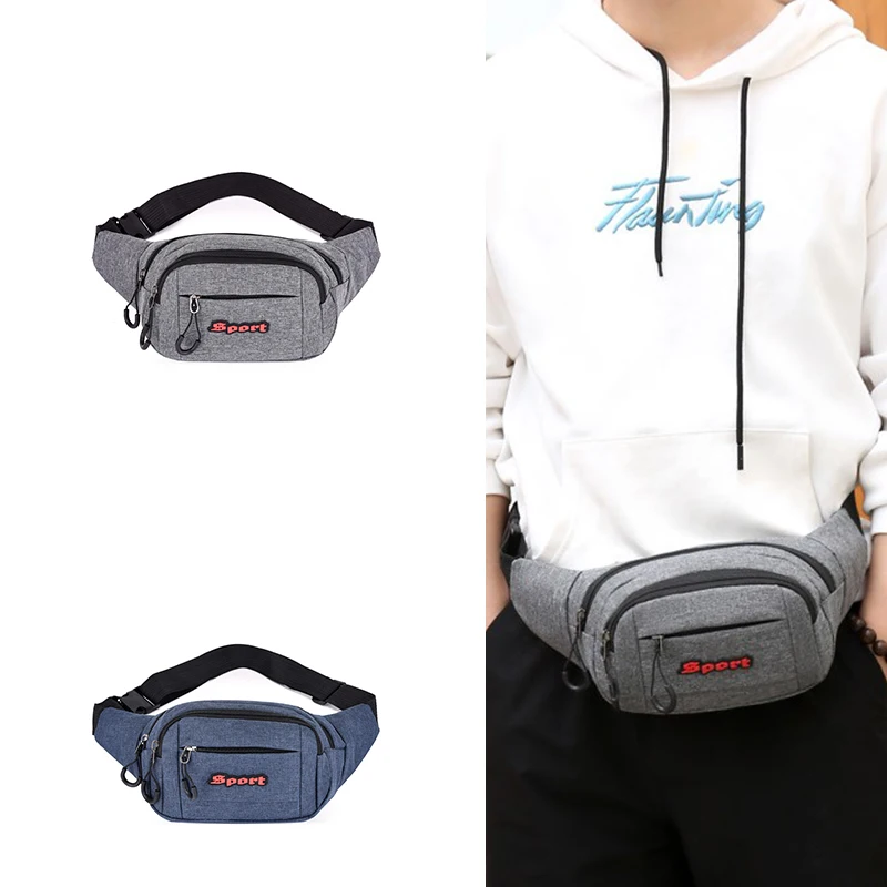 Custom Fashion Red Outdoor Chest Shoulder Belt Bag Sports Backpack Grid Fanny Pack Crossbody Bum Pouch Waist Bag For Women