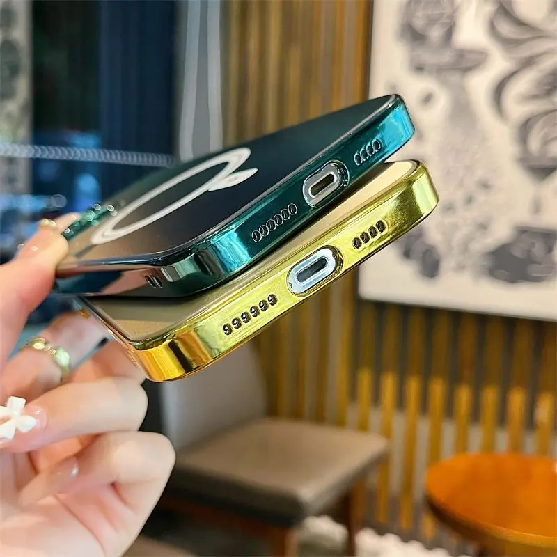 Matte Gradient AG Anti-Scratch Anti-Fingerprint Case For Magsafe For iPhone 14 Pro Max 13 12 Magnetic Wireless Charging Cover