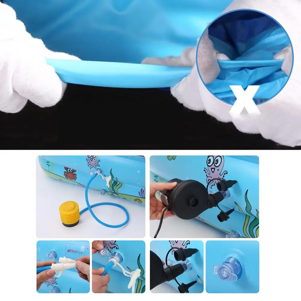 Новая надувная ванна детский прямоугольный бассейн полноразмерный портативный