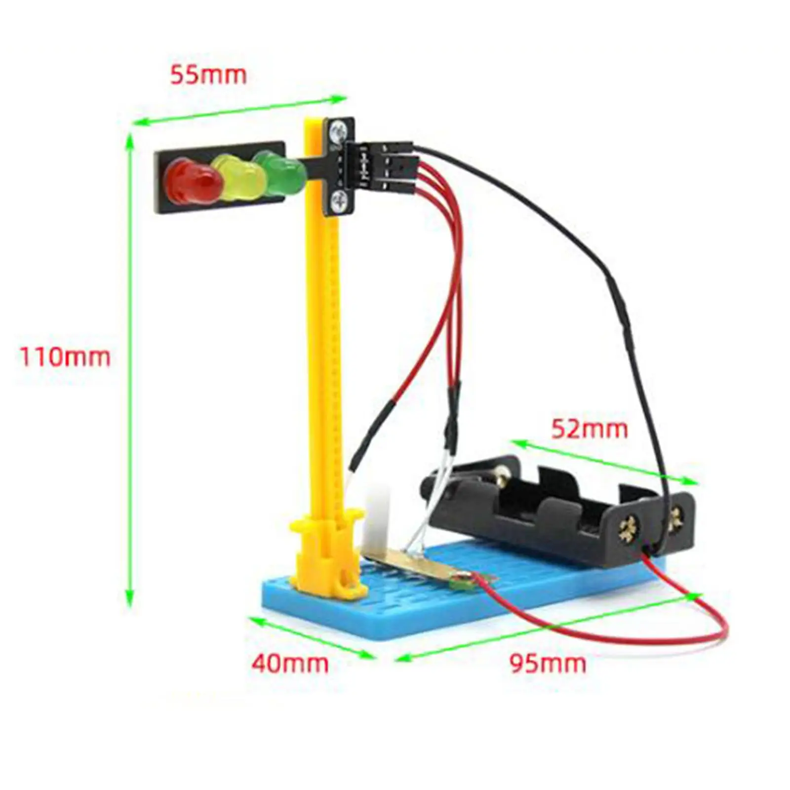 

Интерактивная игрушка для физических и научных тренировок, подарки, Модель для сборки экспериментов «сделай сам», игрушки, светофор для дев...