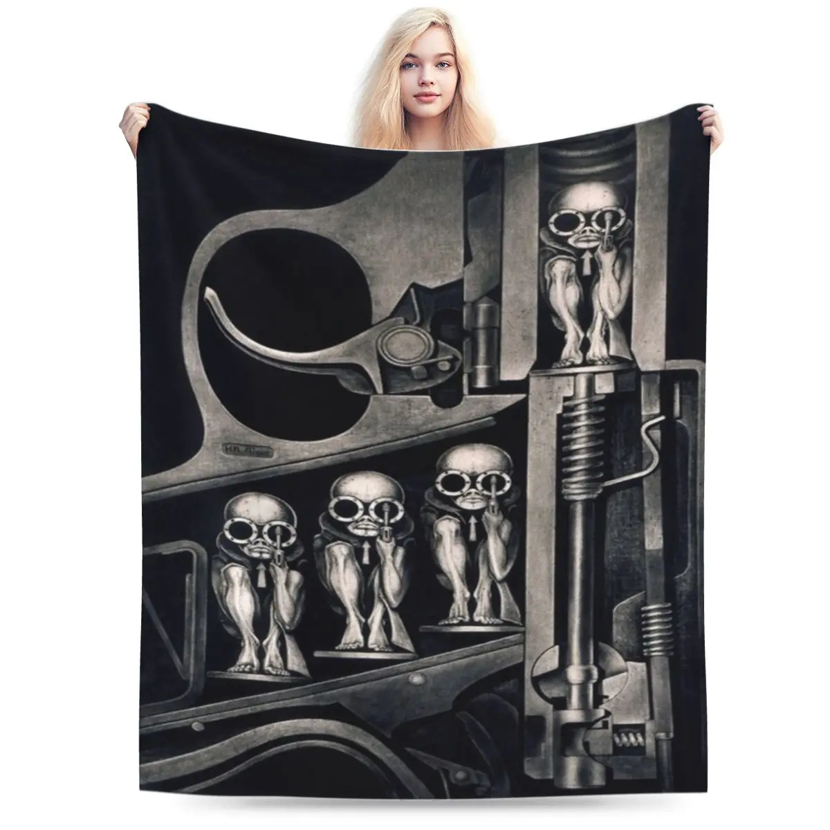 Футболка для родов Giger ультрамягкое Флисовое одеяло