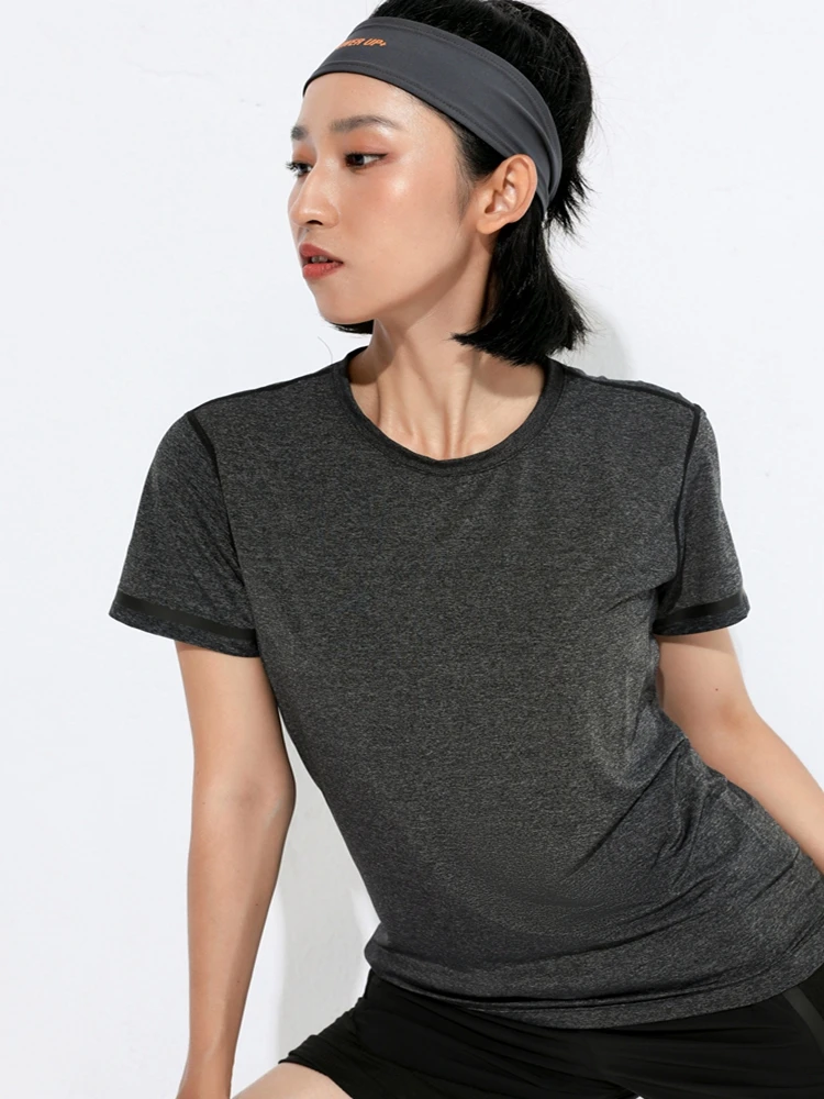 

Women T Shirts Sports Casual Summer Quick Dry Shirts For Yoga Breathable Running Workout Tops Jogging Short Sleeves