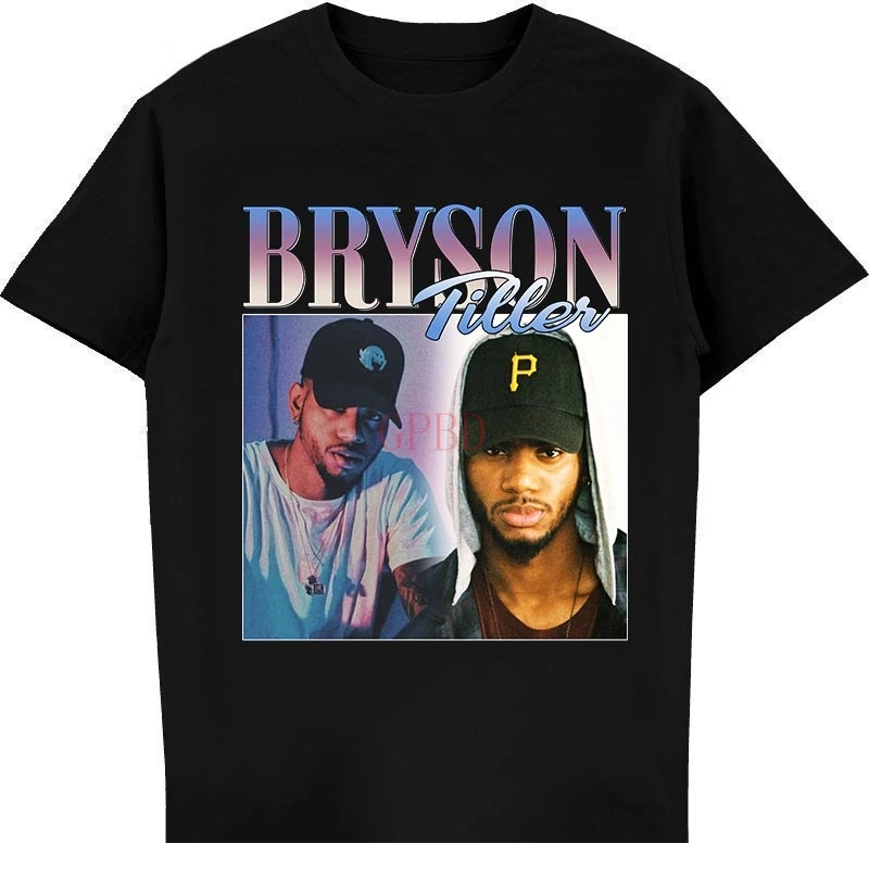 

BRYSON TILLER Rap Hip Hop 90s Retro Vintage T Shirt