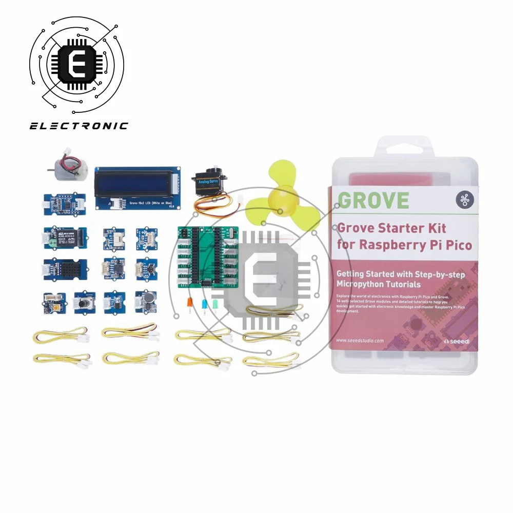 Grove Starter Kit for Raspberry Pi Pico Module DIY Kit