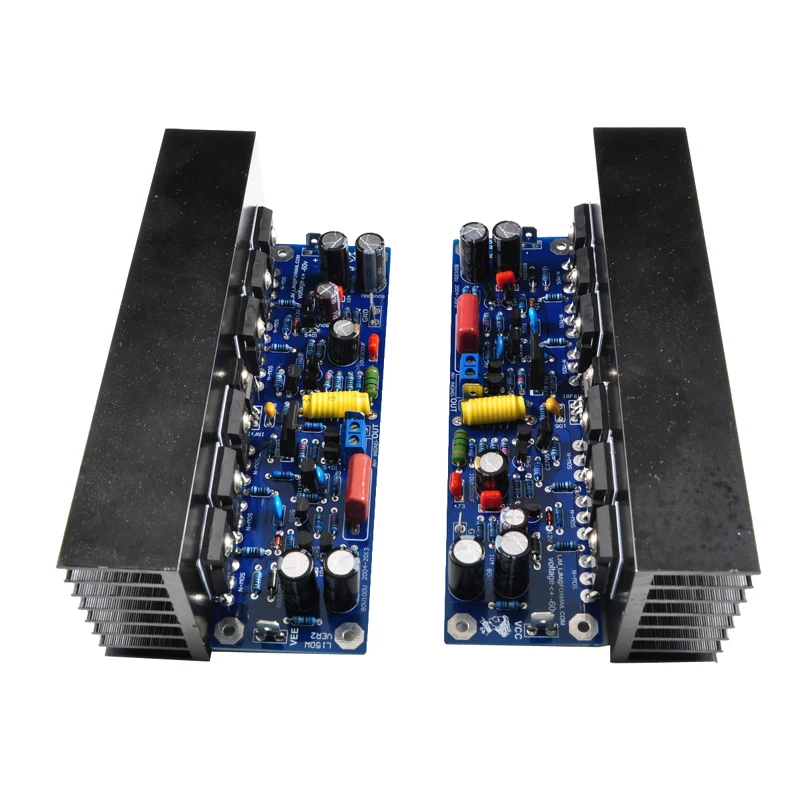 

DLHiFi LJM L150W Class AB DC +/- 45V 200W8R (+-60V) 400W 4R (+-60V) MONO Amplifier Finished Board 200W MOSFET IRFP250 FET