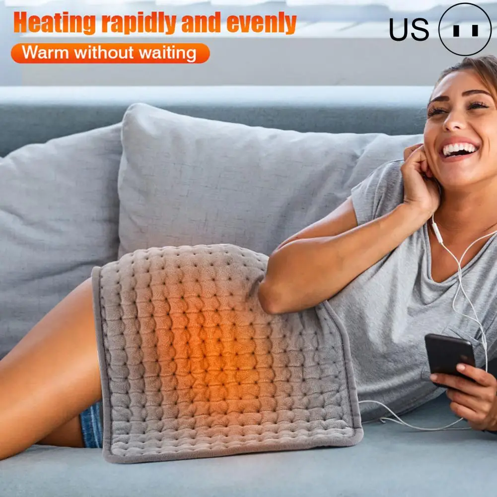 

Keep Warm Electric Heating Pad 6 Gears Temperature Adjustment Fast Heating Washable Winter Warmer Heating Blanket For Home