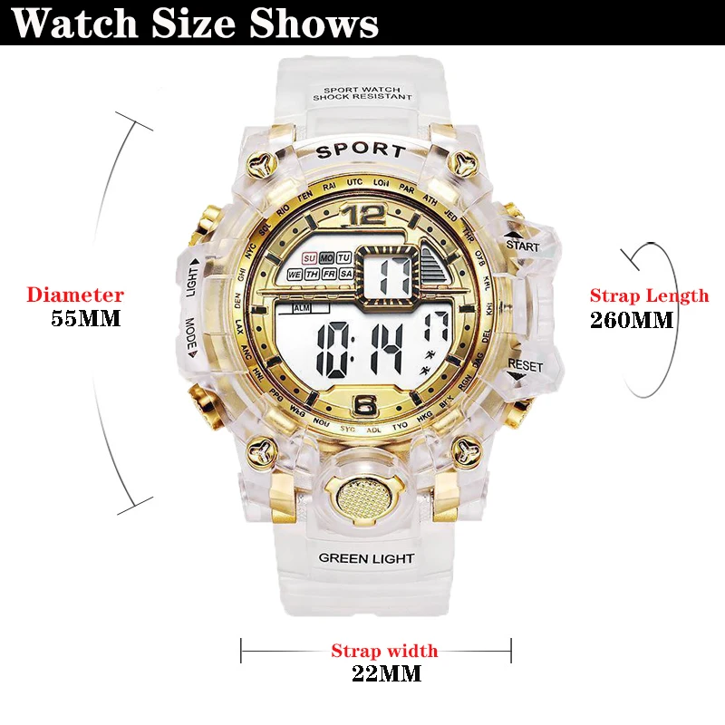 Рисунок 5 - Модные цифровые часы YIKAZE для женщин и мужчин